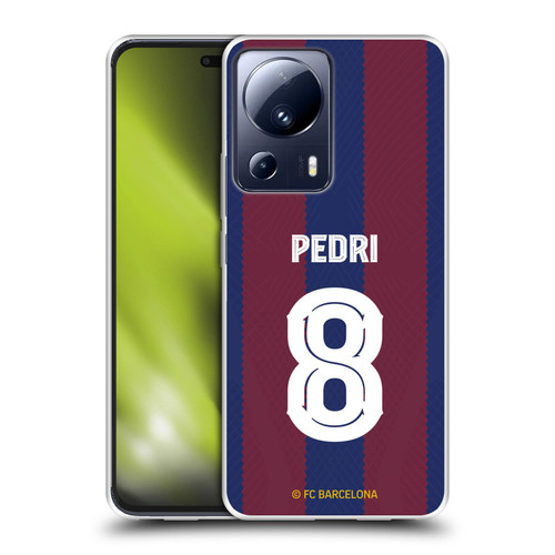 FC Barcelona 2023/24 Players Home Kit Pedri Soft Gel Case for Xiaomi 13 Lite 5G