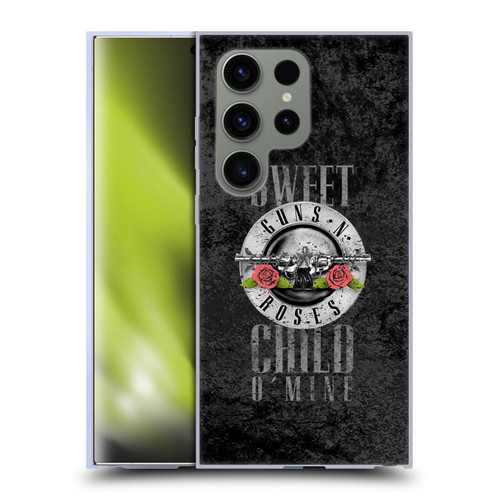 Guns N' Roses Vintage Sweet Child O' Mine Soft Gel Case for Samsung Galaxy S24 Ultra 5G