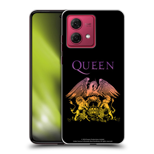 Queen Bohemian Rhapsody Logo Crest Soft Gel Case for Motorola Moto G84 5G