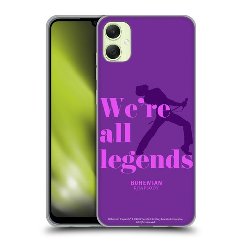Queen Bohemian Rhapsody Legends Soft Gel Case for Samsung Galaxy A05