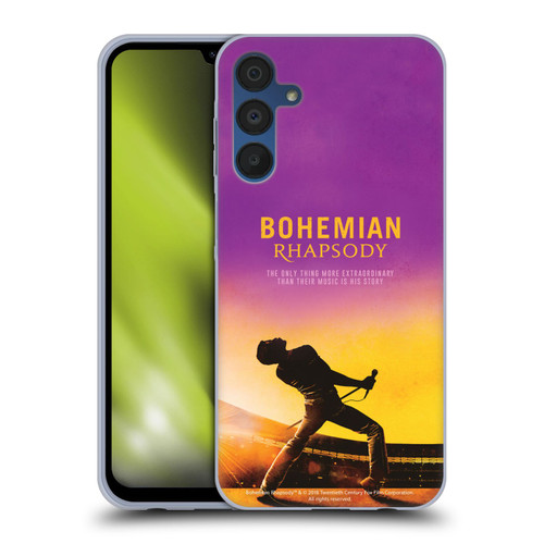 Queen Bohemian Rhapsody Iconic Movie Poster Soft Gel Case for Samsung Galaxy A15