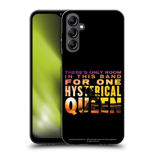 Queen Bohemian Rhapsody Hysterical Quote Soft Gel Case for Samsung Galaxy M14 5G