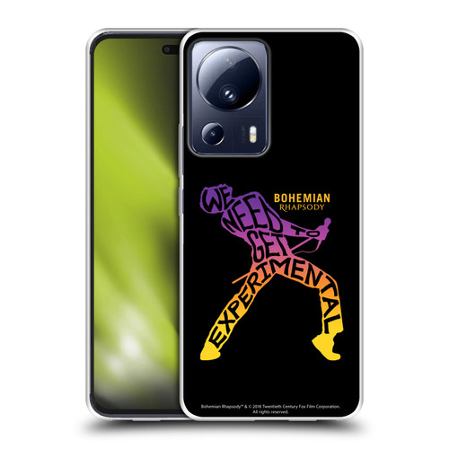 Queen Bohemian Rhapsody Experimental Quote Soft Gel Case for Xiaomi 13 Lite 5G