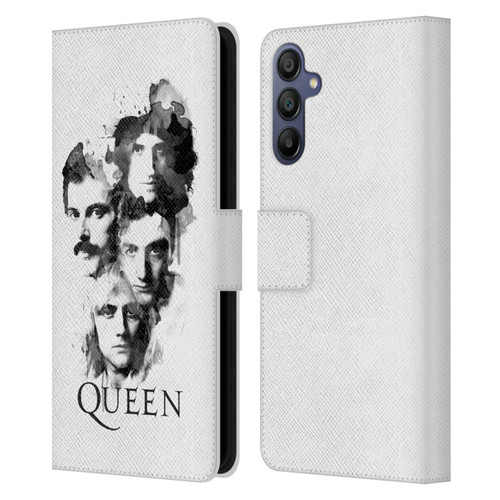 Queen Key Art Forever Leather Book Wallet Case Cover For Samsung Galaxy A15
