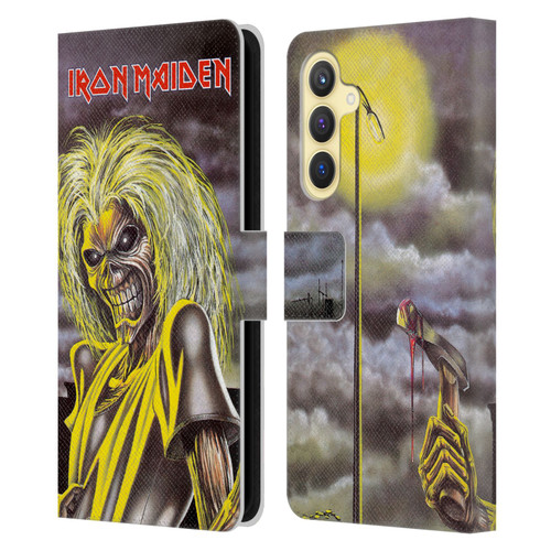 Iron Maiden Album Covers Killers Leather Book Wallet Case Cover For Samsung Galaxy S23 FE 5G