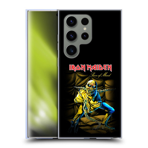 Iron Maiden Album Covers Piece Of Mind Soft Gel Case for Samsung Galaxy S24 Ultra 5G