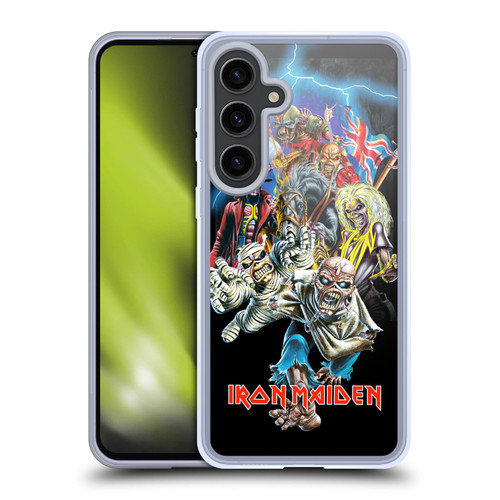 Iron Maiden Art Best Of Beast Soft Gel Case for Samsung Galaxy S24+ 5G