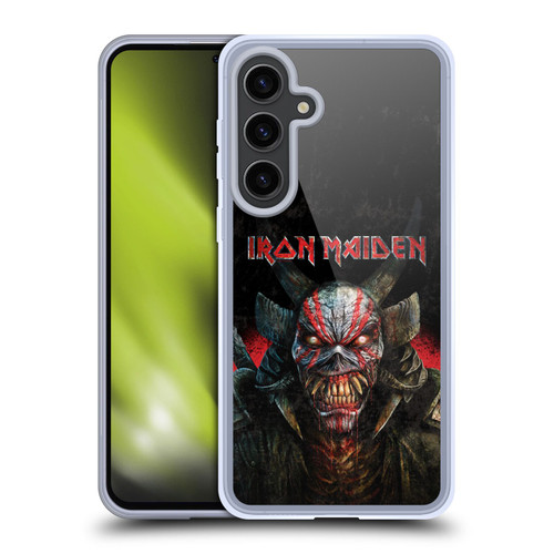 Iron Maiden Senjutsu Back Cover Death Snake Soft Gel Case for Samsung Galaxy S24+ 5G