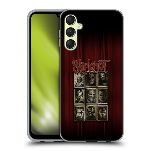 Slipknot Key Art Covered Faces Soft Gel Case for Samsung Galaxy A24 4G / M34 5G