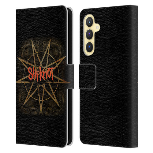 Slipknot Key Art Crest Leather Book Wallet Case Cover For Samsung Galaxy S23 FE 5G