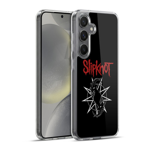 Slipknot Key Art Goat Logo Soft Gel Case for Samsung Galaxy S24+ 5G
