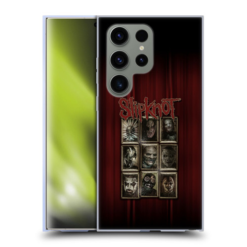 Slipknot Key Art Covered Faces Soft Gel Case for Samsung Galaxy S24 Ultra 5G