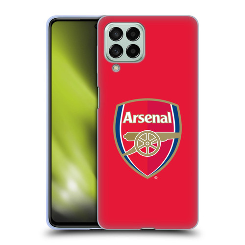 Arsenal FC Crest 2 Full Colour Red Soft Gel Case for Samsung Galaxy M53 (2022)