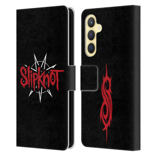 Slipknot We Are Not Your Kind Star Crest Logo Leather Book Wallet Case Cover For Samsung Galaxy S23 FE 5G