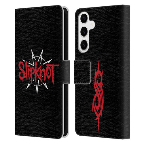 Slipknot We Are Not Your Kind Star Crest Logo Leather Book Wallet Case Cover For Samsung Galaxy S24+ 5G