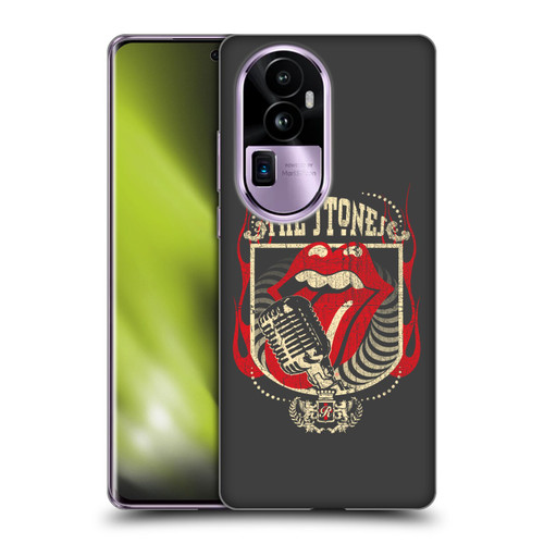 The Rolling Stones Key Art Jumbo Tongue Soft Gel Case for OPPO Reno10 Pro+