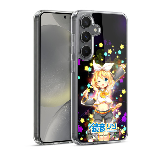 Hatsune Miku Characters Kagamine Rin Soft Gel Case for Samsung Galaxy S24 5G
