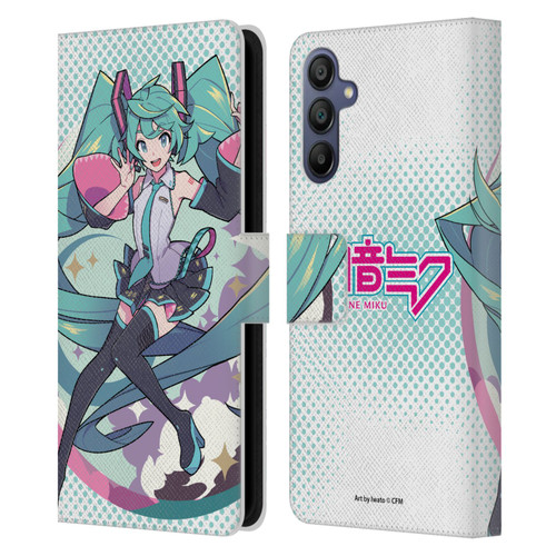 Hatsune Miku Graphics Pastels Leather Book Wallet Case Cover For Samsung Galaxy A15