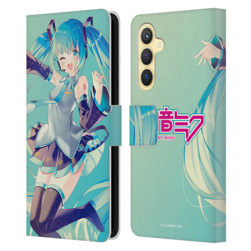 Hatsune Miku Graphics Sing Leather Book Wallet Case Cover For Samsung Galaxy S23 FE 5G