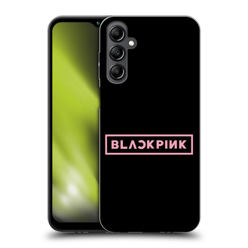 Blackpink The Album Pink Logo Soft Gel Case for Samsung Galaxy M14 5G