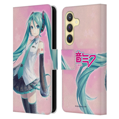 Hatsune Miku Graphics Star Leather Book Wallet Case Cover For Samsung Galaxy S24 5G