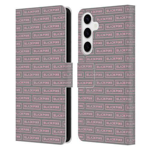 Blackpink The Album Pattern Leather Book Wallet Case Cover For Samsung Galaxy S24+ 5G