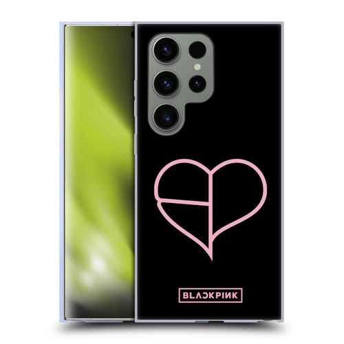 Blackpink The Album Heart Soft Gel Case for Samsung Galaxy S24 Ultra 5G
