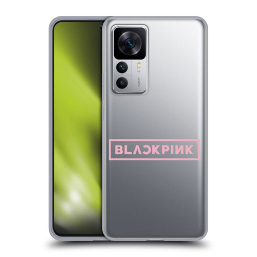Blackpink The Album Logo Soft Gel Case for Xiaomi 12T 5G / 12T Pro 5G / Redmi K50 Ultra 5G