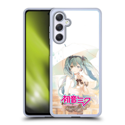 Hatsune Miku Graphics Rain Soft Gel Case for Samsung Galaxy M54 5G