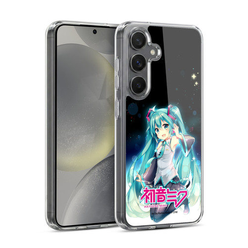 Hatsune Miku Graphics Night Sky Soft Gel Case for Samsung Galaxy S24 5G & MagSafe