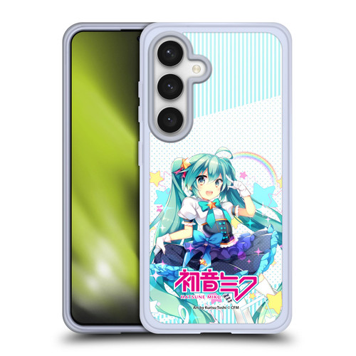 Hatsune Miku Graphics Stars And Rainbow Soft Gel Case for Samsung Galaxy S24 5G