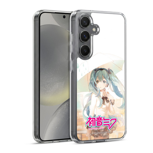 Hatsune Miku Graphics Rain Soft Gel Case for Samsung Galaxy S24 5G & MagSafe