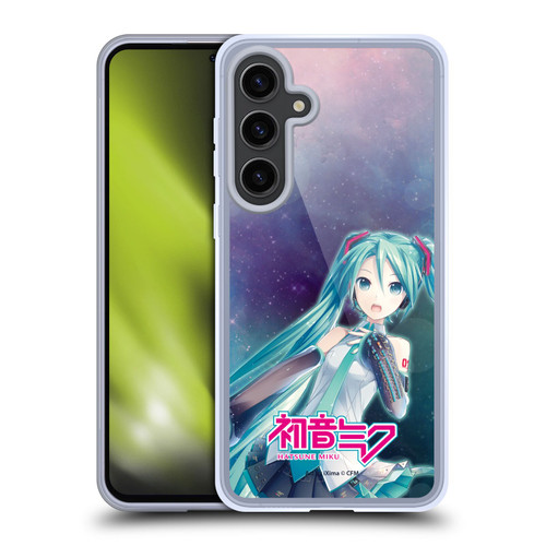 Hatsune Miku Graphics Nebula Soft Gel Case for Samsung Galaxy S24+ 5G