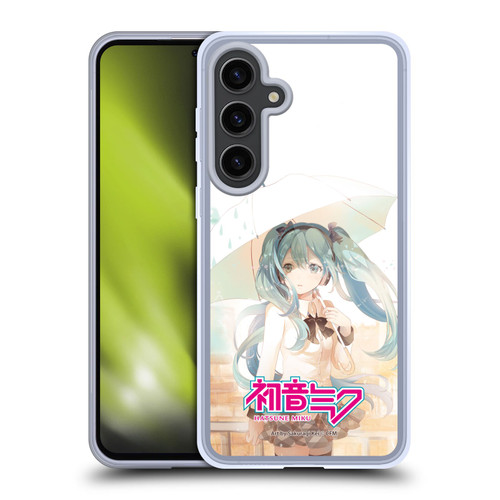 Hatsune Miku Graphics Rain Soft Gel Case for Samsung Galaxy S24+ 5G