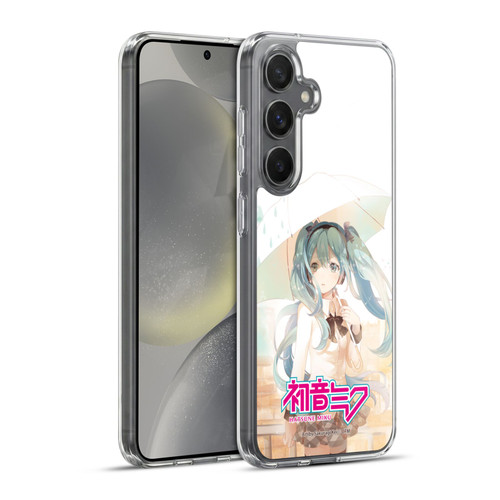 Hatsune Miku Graphics Rain Soft Gel Case for Samsung Galaxy S24+ 5G & MagSafe