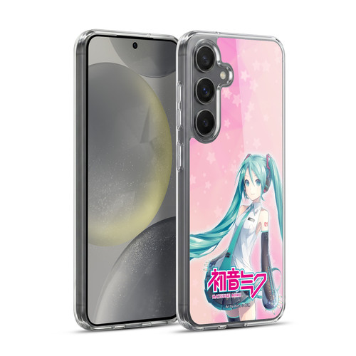 Hatsune Miku Graphics Star Soft Gel Case for Samsung Galaxy S24+ 5G & MagSafe
