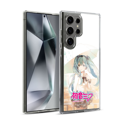 Hatsune Miku Graphics Rain Soft Gel Case for Samsung Galaxy S24 Ultra 5G & MagSafe