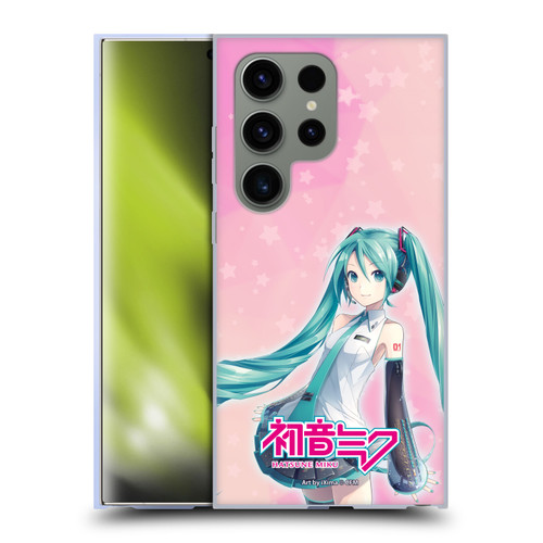 Hatsune Miku Graphics Star Soft Gel Case for Samsung Galaxy S24 Ultra 5G