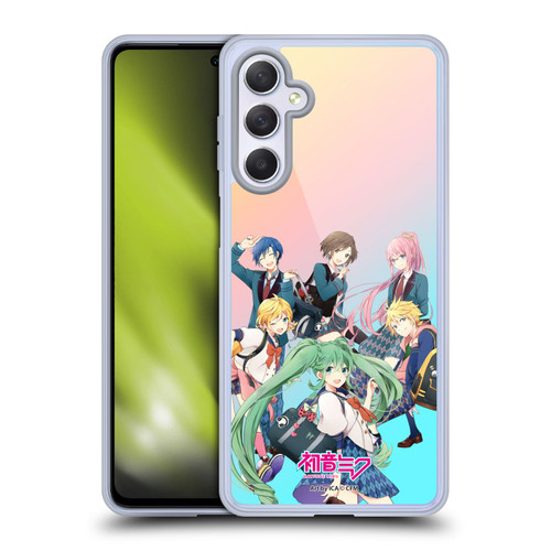 Hatsune Miku Virtual Singers High School Soft Gel Case for Samsung Galaxy M54 5G