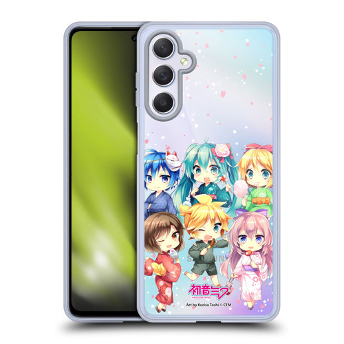Hatsune Miku Virtual Singers Characters Soft Gel Case for Samsung Galaxy M54 5G