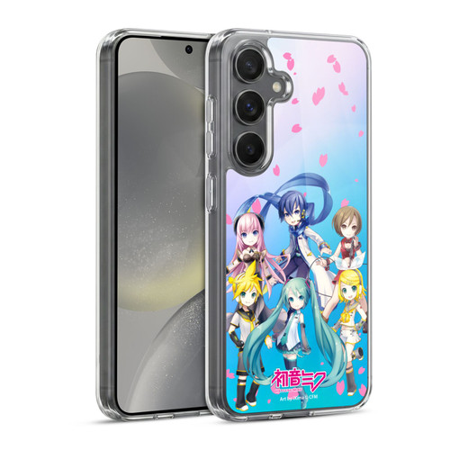 Hatsune Miku Virtual Singers Sakura Soft Gel Case for Samsung Galaxy S24 5G & MagSafe