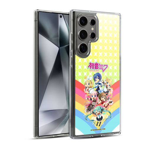 Hatsune Miku Virtual Singers Rainbow Soft Gel Case for Samsung Galaxy S24 Ultra 5G & MagSafe