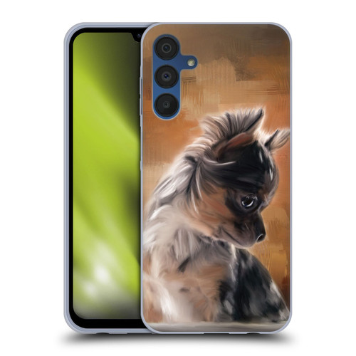 Simone Gatterwe Assorted Designs Chihuahua Puppy Soft Gel Case for Samsung Galaxy A15