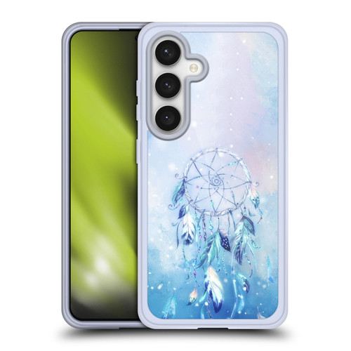 Simone Gatterwe Assorted Designs Blue Dreamcatcher Soft Gel Case for Samsung Galaxy S24 5G