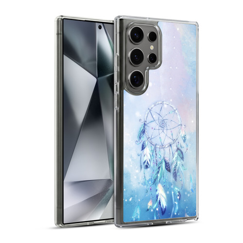 Simone Gatterwe Assorted Designs Blue Dreamcatcher Soft Gel Case for Samsung Galaxy S24 Ultra 5G & MagSafe