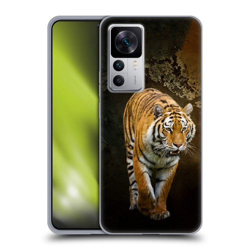 Simone Gatterwe Animals Siberian Tiger Soft Gel Case for Xiaomi 12T 5G / 12T Pro 5G / Redmi K50 Ultra 5G