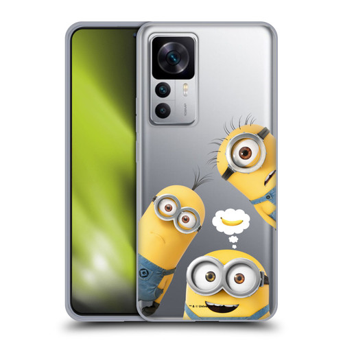 Despicable Me Funny Minions Banana Soft Gel Case for Xiaomi 12T 5G / 12T Pro 5G / Redmi K50 Ultra 5G