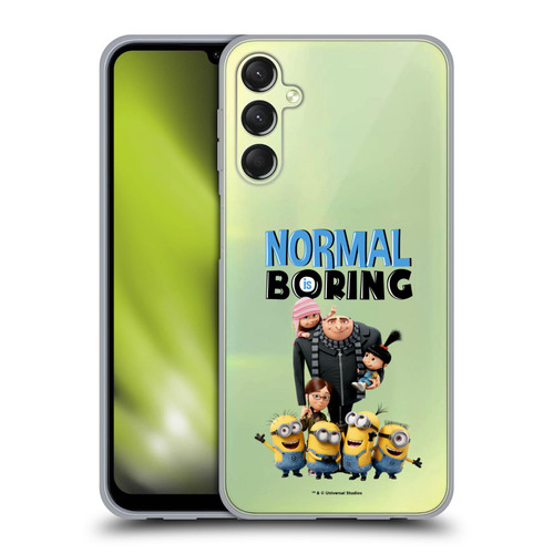 Despicable Me Gru's Family Minions Soft Gel Case for Samsung Galaxy A24 4G / M34 5G