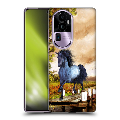 Simone Gatterwe Horses On The Lake Soft Gel Case for OPPO Reno10 Pro+