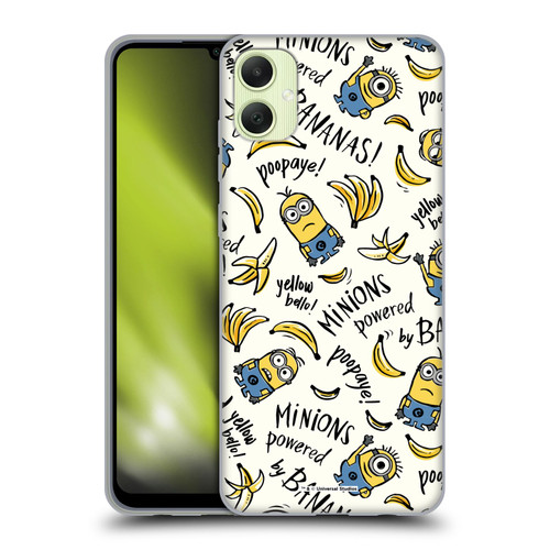 Despicable Me Minion Graphics Banana Doodle Pattern Soft Gel Case for Samsung Galaxy A05